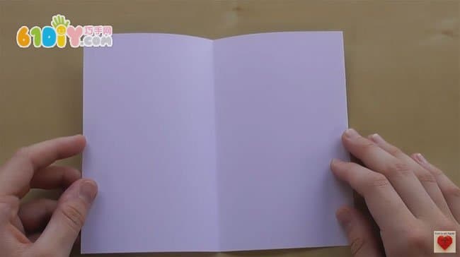 Teach you to make Mother's Day three-dimensional love greeting card