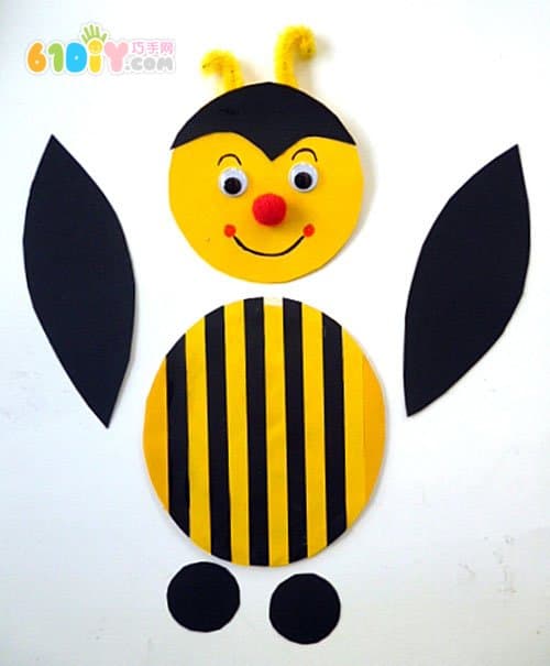 Spring bee decoration handmade
