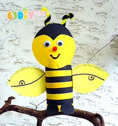 Spring bee decoration handmade