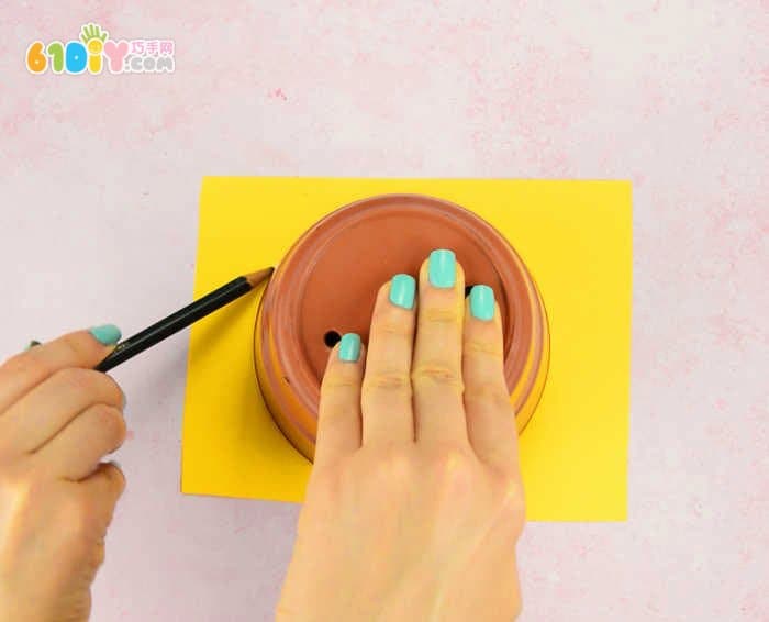 Summer holiday DIY homemade cute sun greeting card