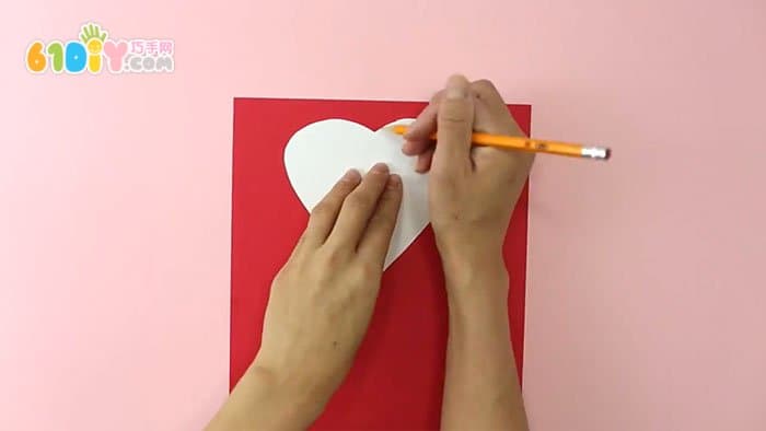 Teacher's Day Handmade Love Villa Card (with template)