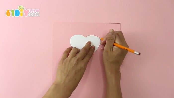 Teacher's Day Handmade Love Villa Card (with template)