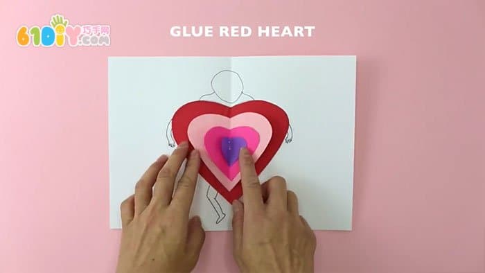 Teacher's Day Handmade Love Villa Card (with template)