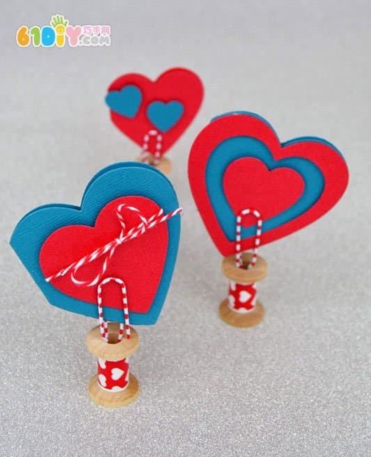 Simple heart card making