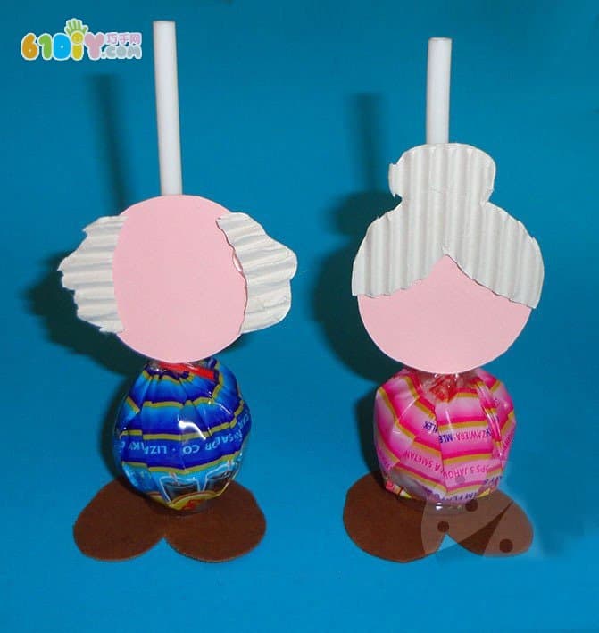 Chongyang Festival Children's Handmade Lollipop DIY Grandparents