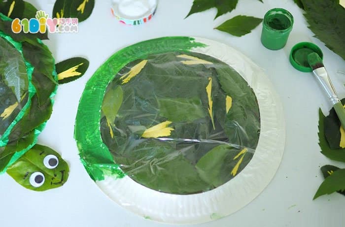 Children's handmade beautiful transparent turtle