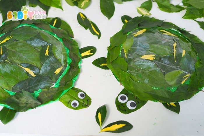 Children's handmade beautiful transparent turtle