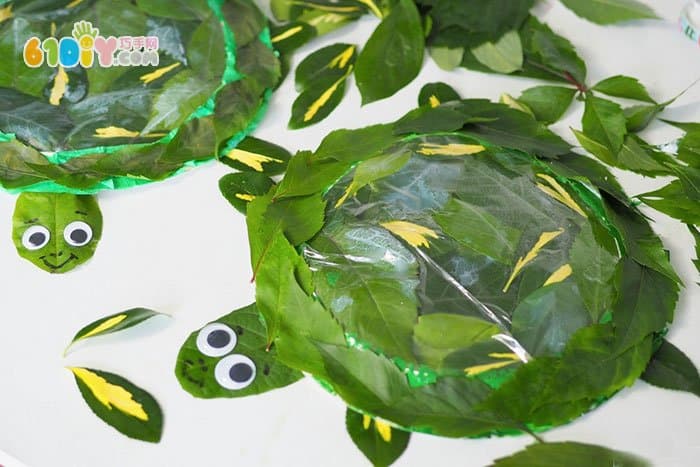 Children's handmade beautiful transparent turtle