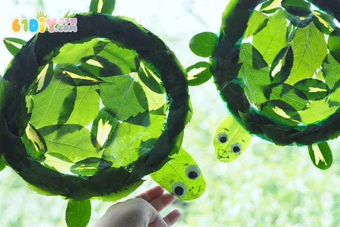 Children's handmade beautiful transparent turtle