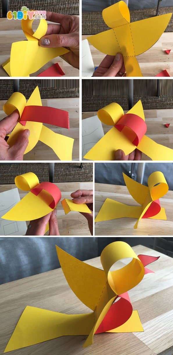 Children's paper art