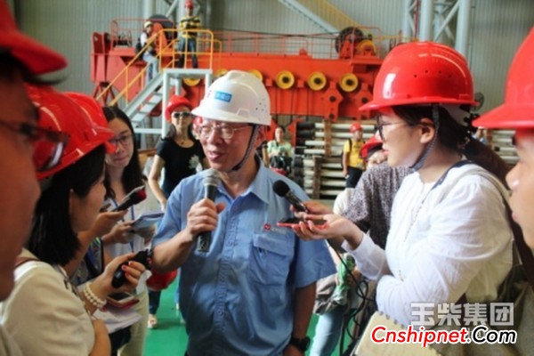 Yuchai Ships - Received interviews from several central and provincial media