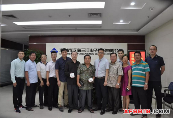 The Lao national delegation visited the expedition and the Panhai Sanjiang was praised again.