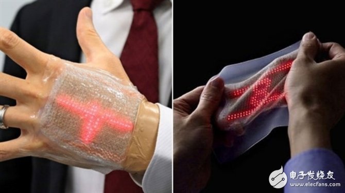 Japanese research team develops pleated stretchable ultra-thin LED display screens for medical systems