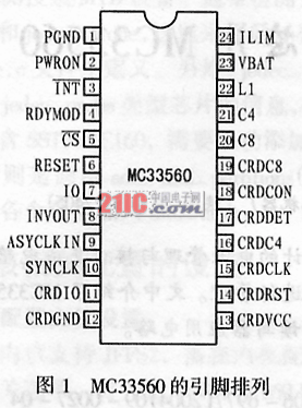 Intelligent reader interface chip MC33560 power management principle and ...