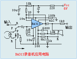 BA313 application circuit