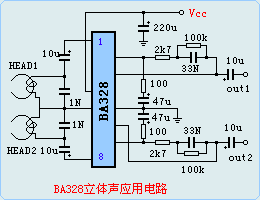 BA328 application circuit