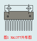 HA1377 outline drawing