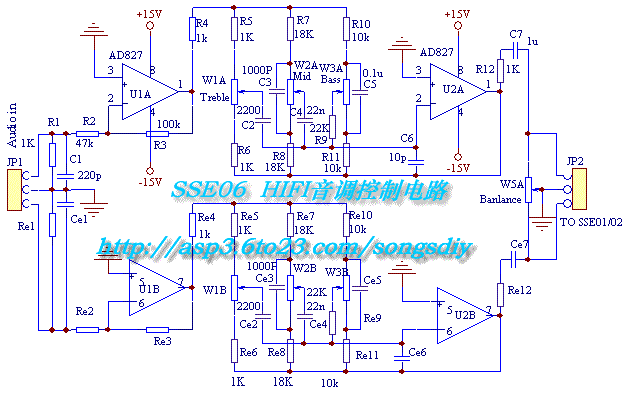 [Photo] Use AD827 / OPA2604 / NE553 ...