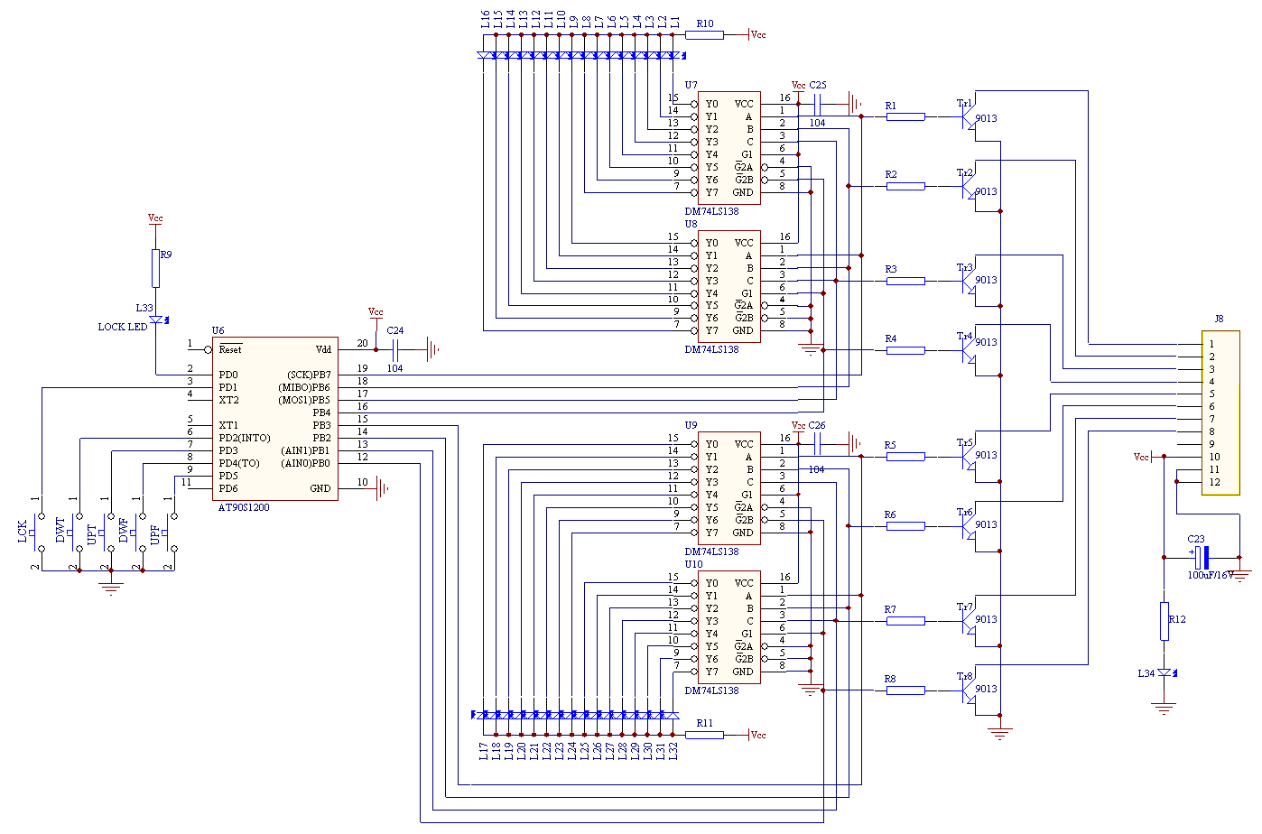 [Photo] Electronic frequency division preamp section