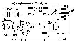 [Photo] Digital integrated circuit 5 watt transmitter
