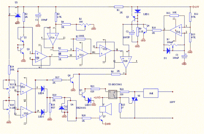 [Photo] A high-precision constant temperature controller circuit without temperature step zone