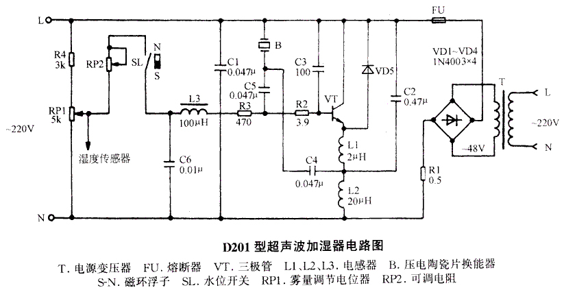 [Photo] TD-5 ultrasonic micro atomizing humidifier