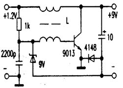 [Graphic] Digital watch 9V power supply replacement circuit