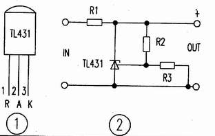 Using TL431 as a high-power adjustable power supply circuit