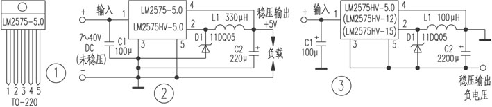 [Photo] Practical LM2575 series switching power supply circuit