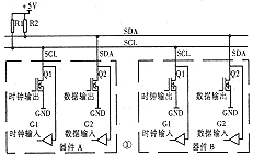 Application of I2C bus in large-screen TV