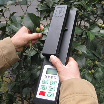 Plant leaf area meter