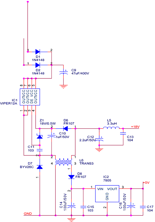 Switching power supply circuit