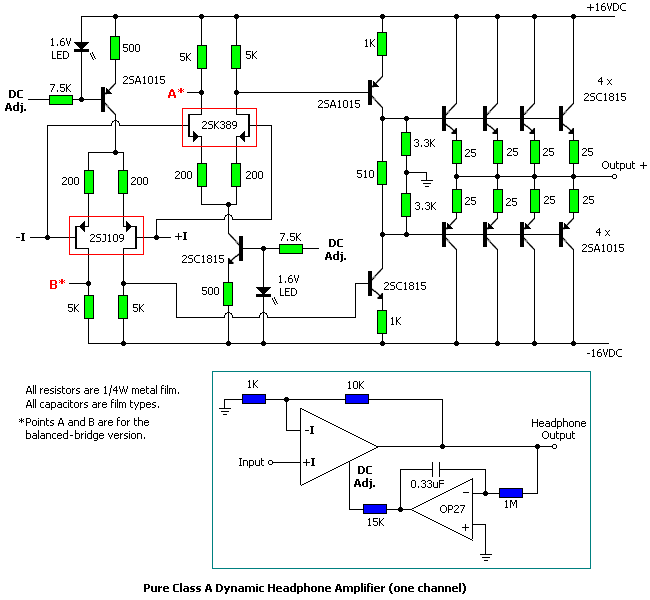 Amp circuit diagram