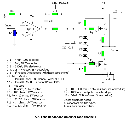 Amp circuit diagram