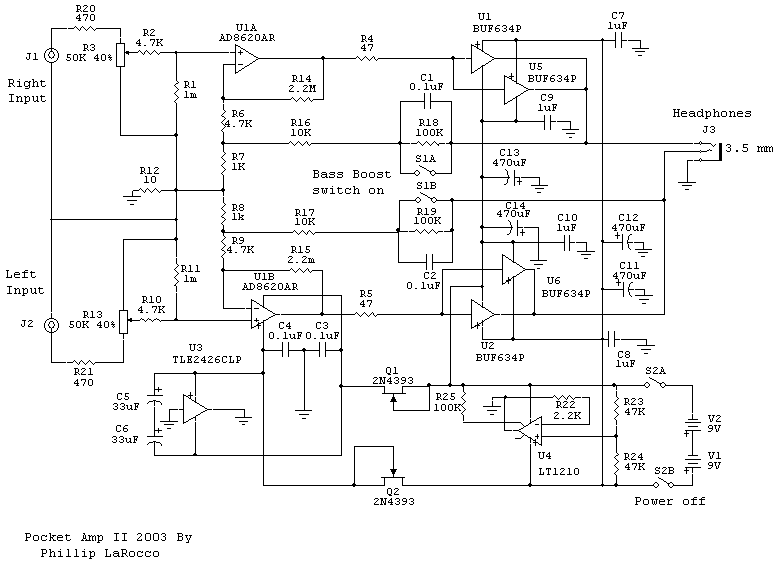 Amp circuit diagram