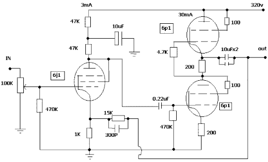 Amp circuit diagram