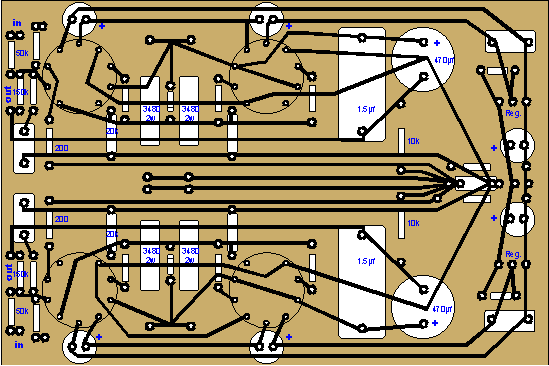 Amp Circuit Diagram
