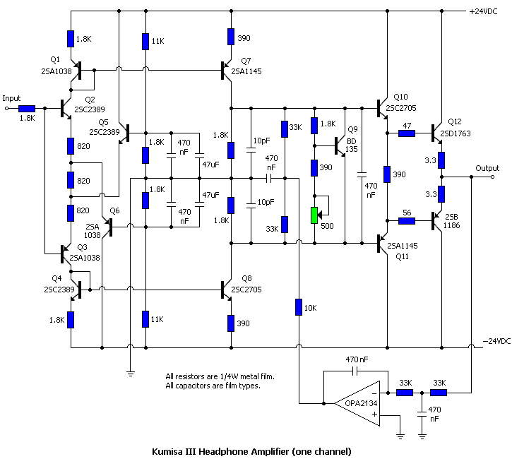 Amp Circuit Diagram