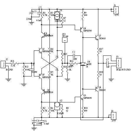 Amp Circuit Diagram