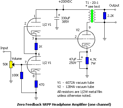 Amp Circuit Diagram