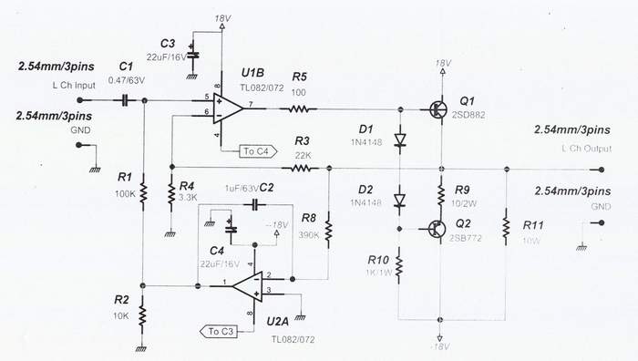 Amp circuit diagram