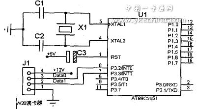 Single chip interface circuit