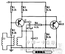 Coupled oscillator circuit