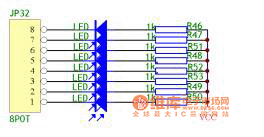 The simplest eight-way marquee circuit diagram <1>