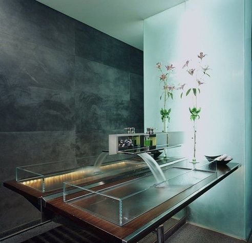 Super modern bathroom