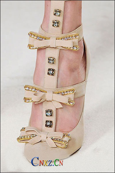 Prada Velvet and Rhinestone Ensemble