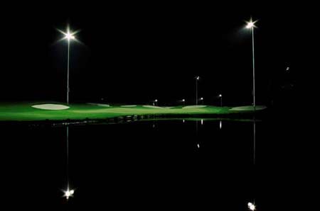 Golf course lighting design