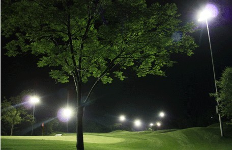 Night golf lighting