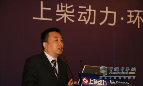 Xie Weiming, General Manager of Shanghai Diesel Power Company