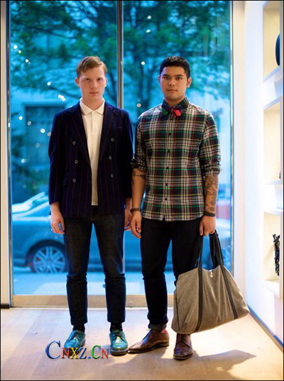 Two fashionable men – which style do you prefer?